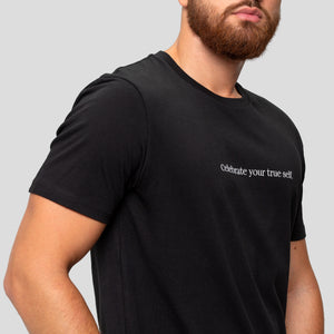 queer tshirt celebrate your true self by identitites brand