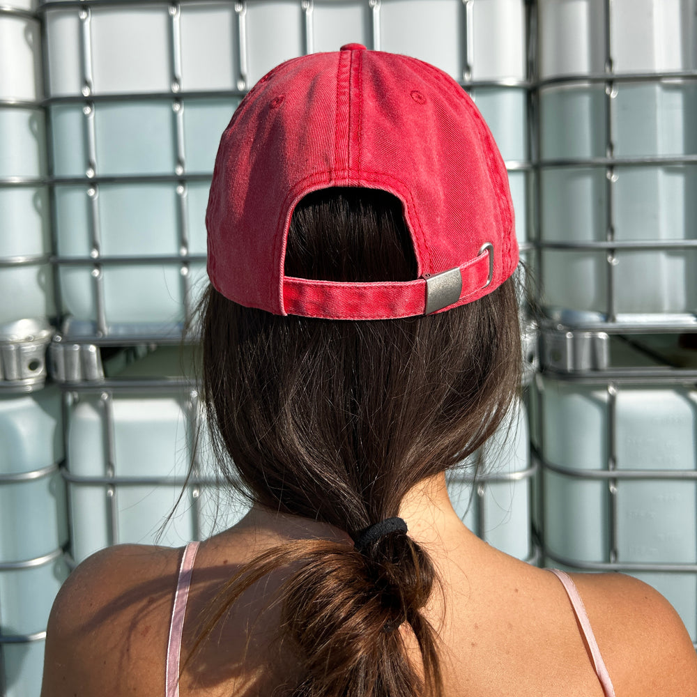 CUNT WAIT WASHED RED CAP