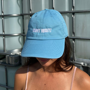 CUNT WAIT BABY BLUE CAP