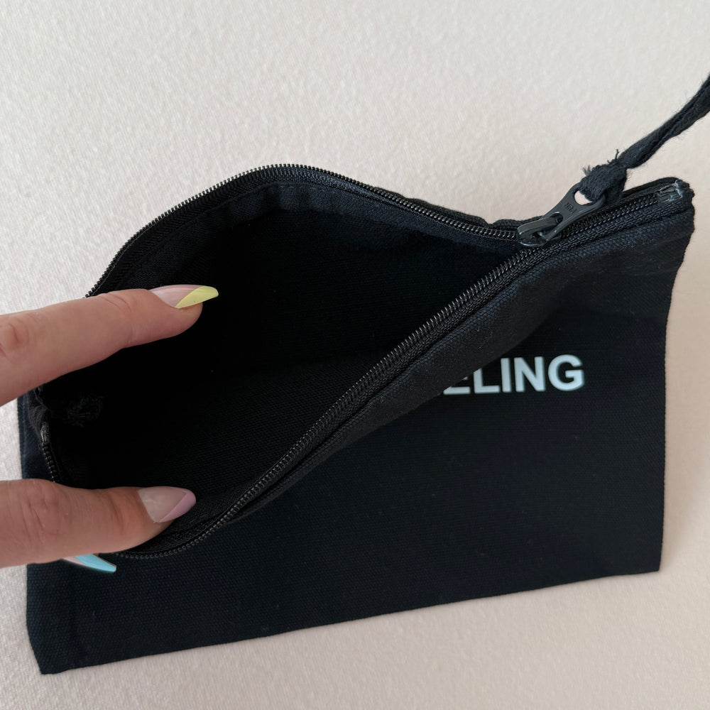 PUSSY IS A FEELING MAKE UP BAG