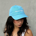PUSSY IS A FEELING BABY BLUE DAD CAP