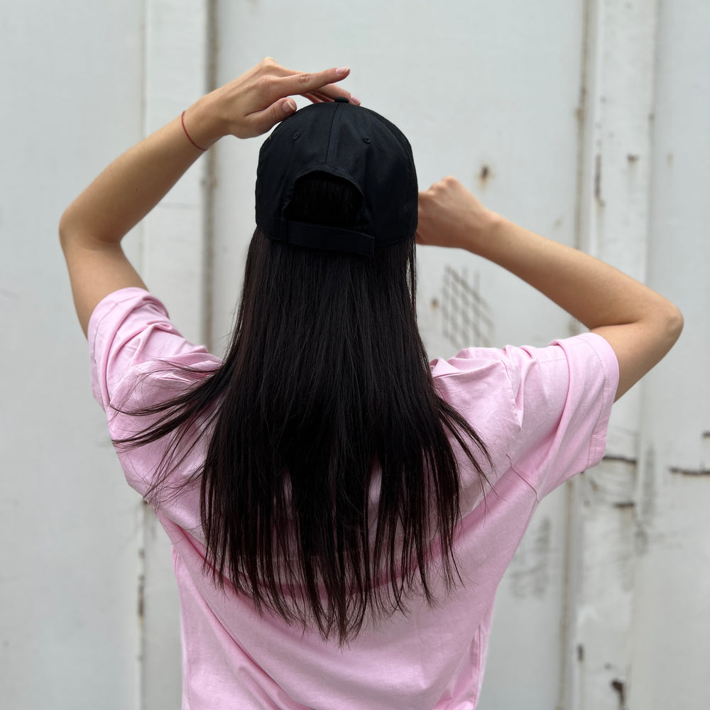 PUSSY IS A FEELING BLACK WITH PINK CAP