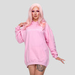 PUSSY IS A FEELING HOT PINK HOODIE – Identities Brand