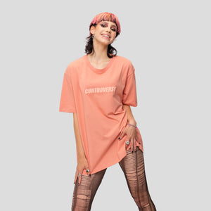 CUNTROVERSY PEACH T-SHIRT