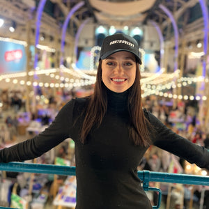 Cap with embroidery sign Cuntroversy from Identitites brand. Cool brand to wear. Queer supportive local brand. 