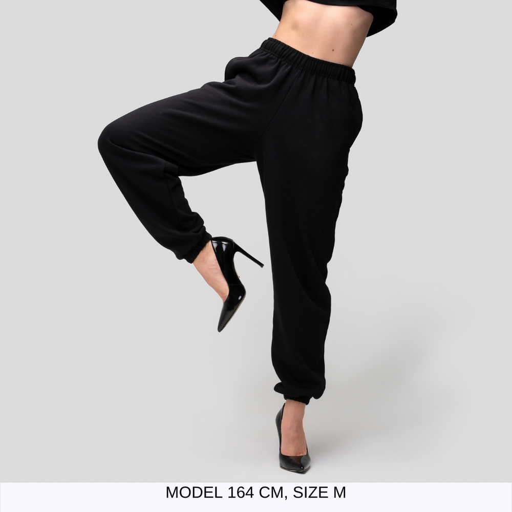 PUSSY IS A FEELING BLACK SWEATPANTS