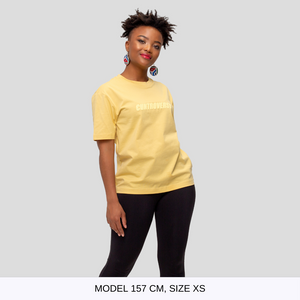 CUNTROVERSY YELLOW T-SHIRT